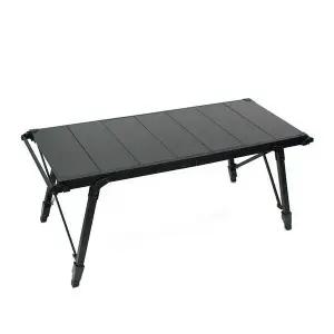 캠핑 폴딩 IGT 테이블 3.5 유닛 블랙 아웃도어 캠핑 식탁