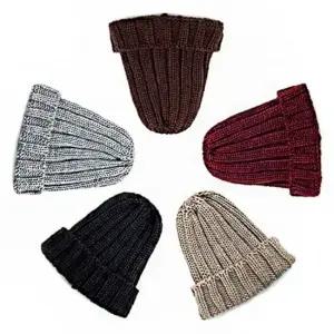 데일리 골지 데일리 모자 패션 클래식 기본 스타일 예 창없는모자 챙없는모자 실내모자