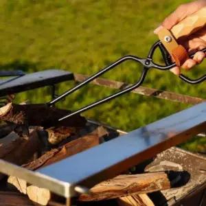 화로용 캠핑 숯 집게 바베큐 장작 모닥불 집게