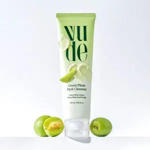 [무케렌시아][무케] 뷰드 청매실 팩 클렌저 120ml 모공폼 모공타이트닝 피지흡착 노폐물제거