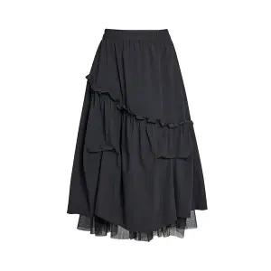 [JJ지고트](대전신세계)샤 레이어드 셔링 러플 스커트 GS4N0SK401