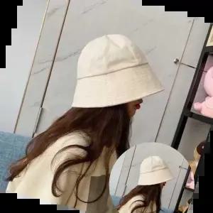 여성썬캡 여성패션모자 벙거지 플로피햇 버킷햇 오버핏 무지 1P