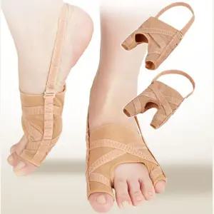 무지외반 휜 엄지 새끼 발가락 교정기 2p 발가락벌리기 발가락보호