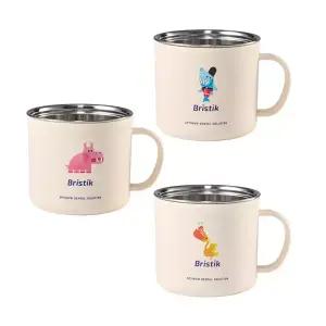 [브리스틱] 스테인리스 양치컵 250ml