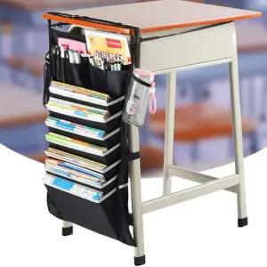 책상 포켓 수납 걸이 꽂이 좌식 수납자 사이드 교실 학원 책수납 대용량 고등학교