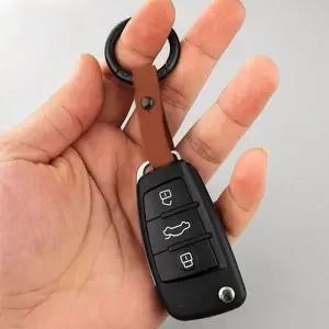 리얼 가죽 차키키링 키링 키 고리 걸이 열쇠고리 GWM (KYR-WFGKHTH)