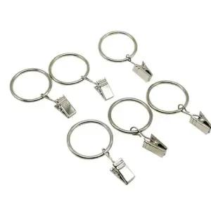 위한 커튼 설치를 대 커튼링 집게 손쉬운 6P 커튼부자