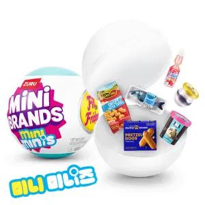 미니브랜드 미니미니즈 음식소품 푸드 미니소품 피규어 미니어처 토이 캡슐 가챠 장난감