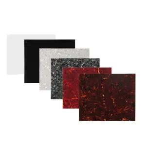 통기타가방 케이스 20cmx17cm 어쿠스틱 기타 픽가드 셀룰로이드 소재 빈 시트 접착 스크래치