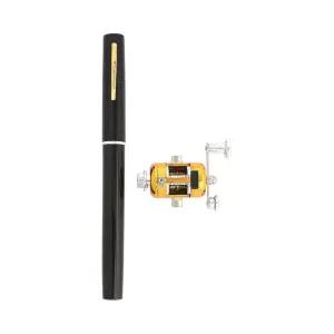 미니 펜낚싯대 (블랙) DK53아이들 로드 낚시대 타입 바다구멍치 용품 세트 민물치기 초소형