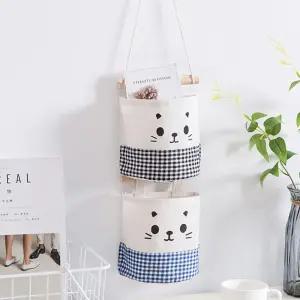 자취방꾸미기 벽걸이 수납포켓 벽걸이수납포켓 벽걸이수납함