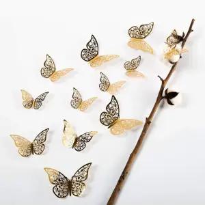 3D 나비 인테리어모빌 스티커 나비스티커 벽면꾸미기 창문꾸미기 창문데코