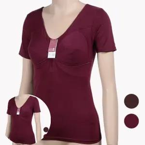 3부런닝 (쏘로사떼)편안한 3부 여성 브라 반팔런닝