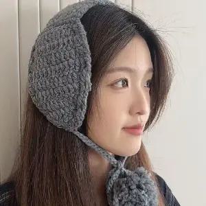 겨울 패션 여자 귀마개 머플러