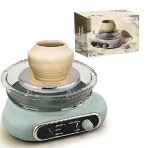 도자기 만들기 취미 도예 키트 손물레 체험 다이얼 다육