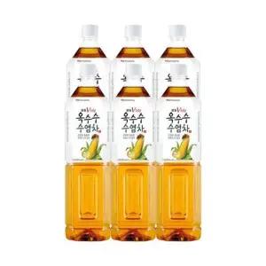 [보리보리]광동 옥수수수염차 1.5L 6입 (유/무 라벨 랜덤 발송)