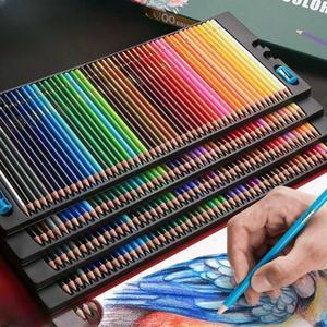 프리즈마200색 색연필 150컬러 미술도구 유성 72개 색칠공부 프리미엄 지성 전문가용