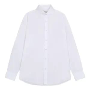 면혼방 화이트 호리존탈 카라 남성 셔츠 (PJBAH5501MIA)