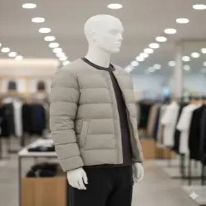 snowpeakapparel 랜드 경량 다운 자켓 S25WMGDJ60 Fog Gray