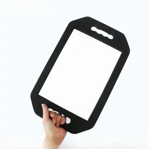 호환  낙하 방지 스펀지 폼 사각 거울 충격 방지 메이크업 거울 미용실 백미러 손잡이 살롱 머리 뒤쪽