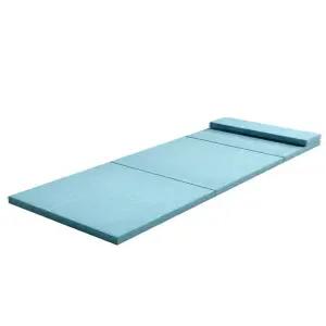 미니토퍼 접이식 수면매트 바닥용 자취방 기숙사 매트리스 미니싱글 미끄럼