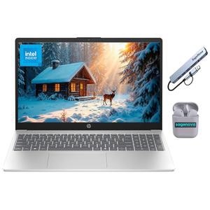 HP 15.6인치 비즈니스 노트북, 32GB RAM 1.1TB 스토리지(128GB UFS + 1TB 원드라이브), Windows 11, 인텔 N200, 1년 Microsoft Of