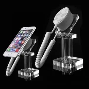 (색상 스트랩+거치대 투명)도난방지 휴대폰스트랩 투명 거치대 세트 DD 13230