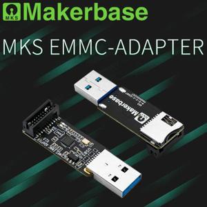 Makerbase MKS EMMC-ADAPTER V2 EMMC 모듈용 USB 3.0 리더기 마이크로 SD TF 카드 Pi SKIPR