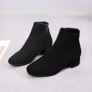 MK619 미들힐 정장 데일리 3컬러 스웨이드 앵글부츠