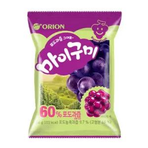 오리온제과 마이구미 X 포도 X 66g 20개