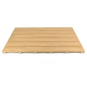 욕실 화장실 발판 우드무늬 베란다 현관 발받침대 대