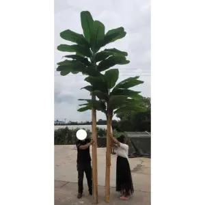 대형 야자수 휴양지 나무 모형 야외용 열대 테라스 5.5m