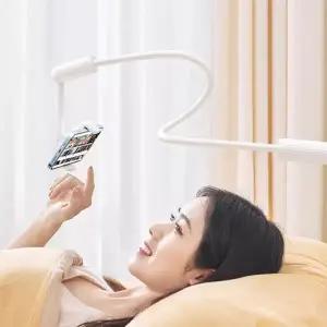 자바라 거치대 침대 휴대폰 핸드폰 고정 누워서