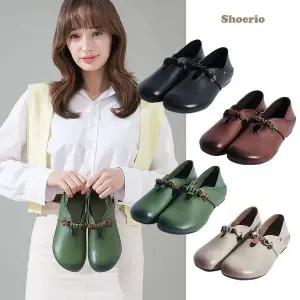 [NS홈쇼핑]슈리오 소가죽 바브슈 로퍼+신발 더스트백[35709187]