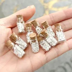 순은 999 은 그래뉼 실버 그래뉼 유리병 + PVC지퍼백 5g