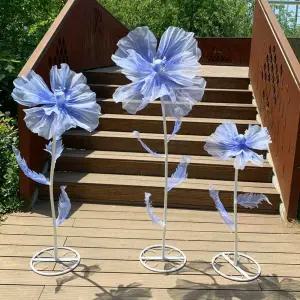 수제 실크 자이언트 플라워 대형꽃 웨딩 플라워 조화 인테리어 소품