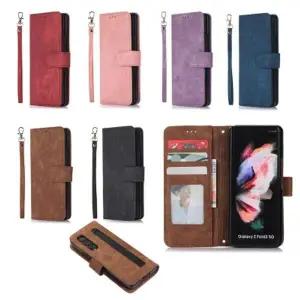 유니블링 갤럭시 z폴드 3 4 카드 펜 수납 보관 슬롯 가죽케이스