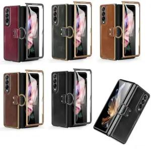 유니블링 갤럭시 z폴드4 액정 보호 필름 풀커버 범퍼 링 케이스