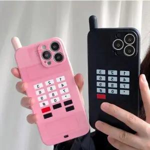 유니블링 갤럭시s25 24 23 22 21 노트 복고 전화기 젤리 케이스