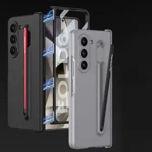 유니블링 갤럭시z폴드 6 5 펜슬롯 마그네틱 힌지 풀커버 케이스