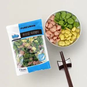 푸르맘 우리밀 삼색 수제비/1kg/국산밀