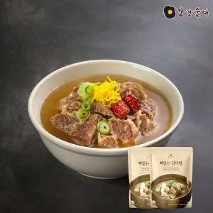 [강강술래] 뼈없는 갈비탕 600g x 2팩