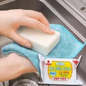 (옵션 본품)찌든때 행주 클린 세탁 비누 1P 다용도 주방 욕실 빨래