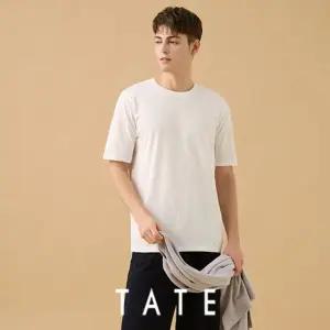 테이트 오가닉면100 튜블러 티셔츠 7종(화이트7종)