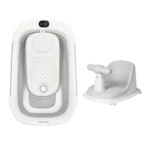 스에노 신생아 접이식 욕조 등받이 목욕 의자 세트