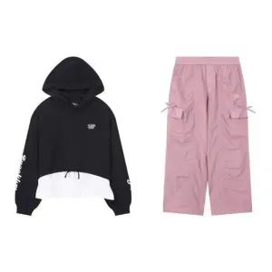 [갤러리아] (NBA키즈)BKN 여아 레이어드 후드티셔츠 세트K261TH600P/19/TP600/31