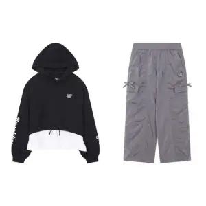 [갤러리아] (NBA키즈)BKN 여아 레이어드 후드티셔츠 세트K261TH600P/19/TP600/14