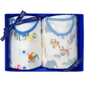 [갤러리아] (압소바출산,백일,돌,유아내의세트)뛰뛰내의+시코세트(A1A-10389SET)