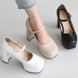 단골언니 앞가보시 메리제인 힐(3color) 바비