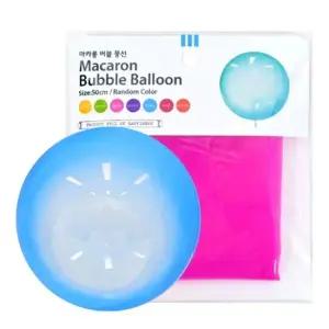WL PC) 50cm 마카롱 버블풍선 행사풍선 파티풍선 풍선세트 생일장식풍선 장식용풍선